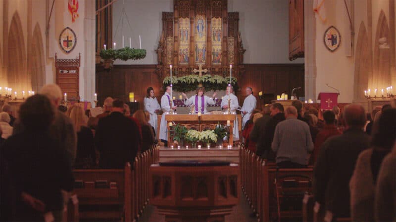 Celtic service at St. Stephen's Church in Richmond, Virginia