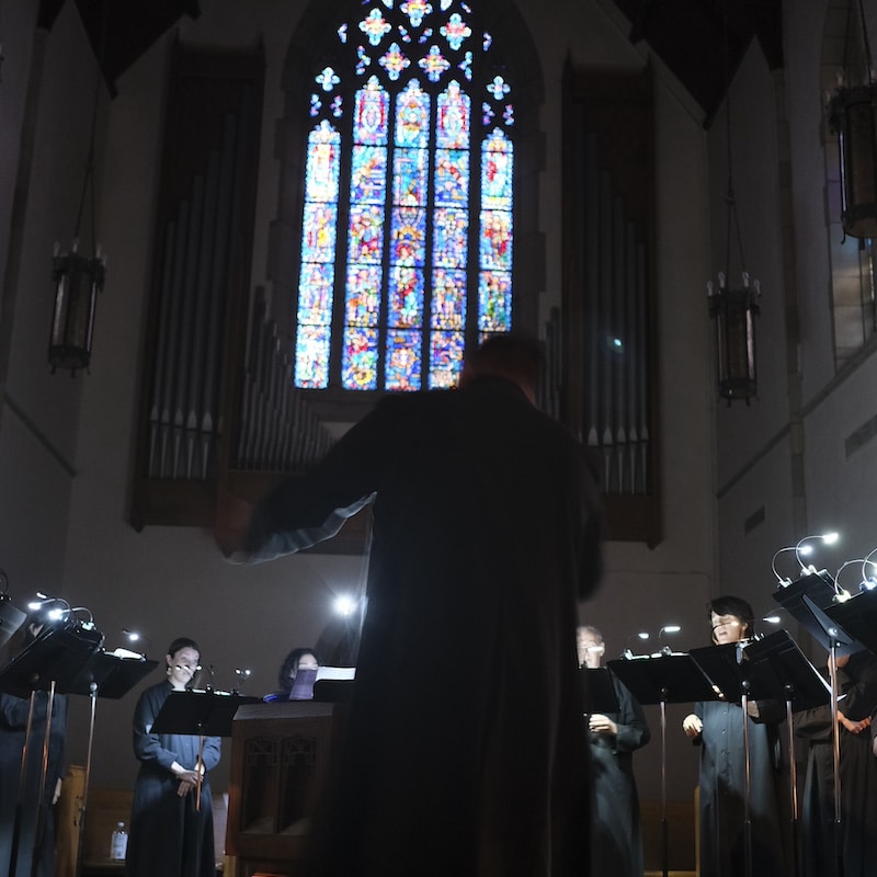 Compline service at St. Stephen's Church in Richmond, Virginia